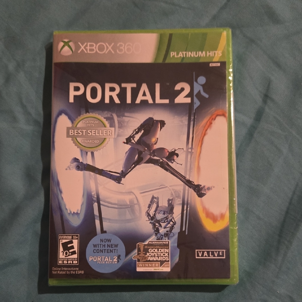 SEALED Xbox360 Portal 2 Game